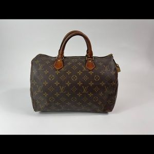 AUTHENTIC LOUIS VUITTON VINTAGE SPEEDY 30.